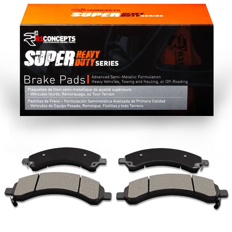 GMC Savana 3500 Brake Pads - Rear - R1 Concepts - Super Duty - `03-`08